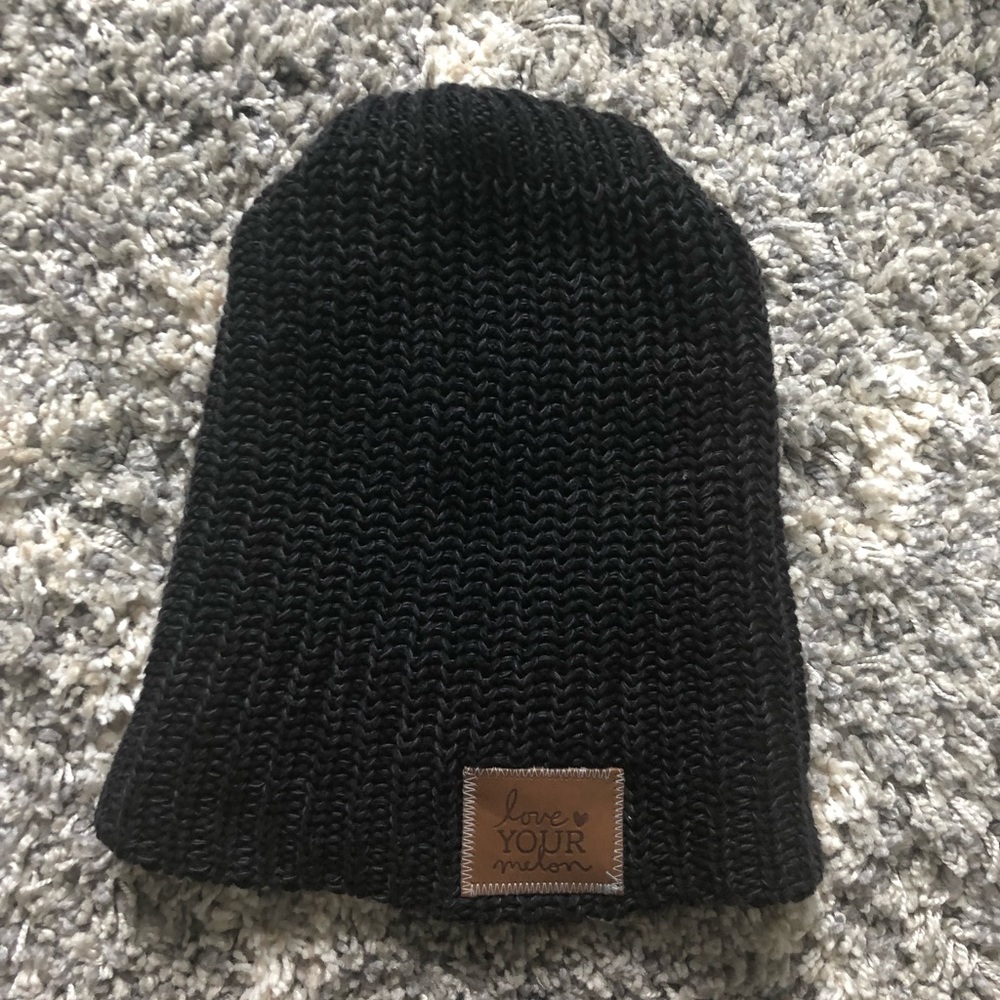 Love your melon beanie hat